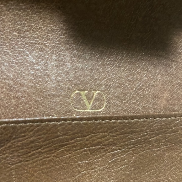 Valentino Garavani Vintage PROJECT Brown Leather Crossbody Bag - Picture 6 of 17